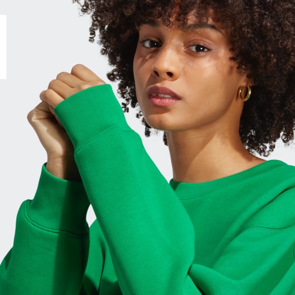 Adidas Classic Green Crewneck - Picture 5 of 6